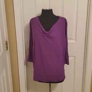 Michael Kors purple top size small
